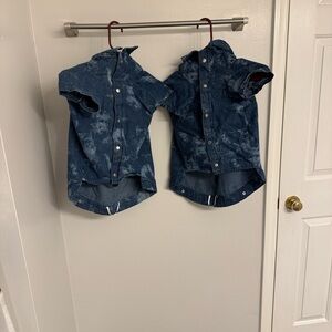 Dog Denim Jacket, Set of 2